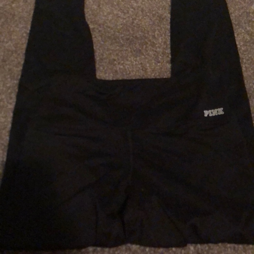 Pink yoga pants